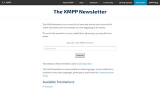 
                            5. XMPP | The XMPP Newsletter