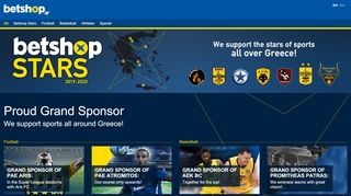 
                            6. Χορηγίες - betshop - αθλητικό στοίχημα, live betting, καζίνο, πόκερ ...