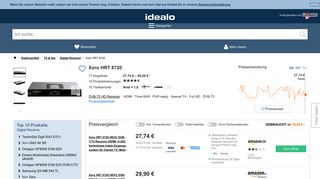 
                            10. Xoro HRT 8720 ab 26,61 € | Preisvergleich bei idealo.de