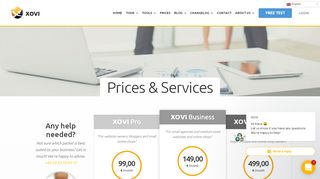 
                            8. XOVI Prices | SEO Controlling & Online Marketing Suite | XOVI