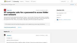 
                            4. XP computer asks for a password to access folder over network ...