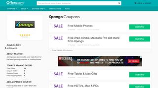 
                            3. Xpango Coupons & Promo Codes 2019 + Free Shipping - Offers.com