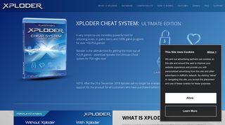 
                            1. Xploder - Game Cheats System