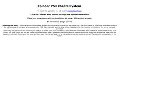 
                            1. Xploder PS3 Cheats System Now Supports Pro Version & Ultimate ...