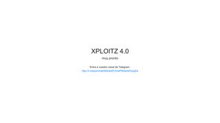
                            1. XPLOITZ 4.0