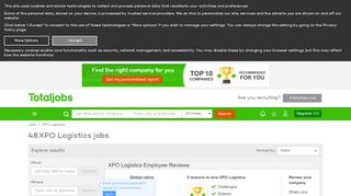 
                            12. XPO Logistics jobs and reviews | totaljobs