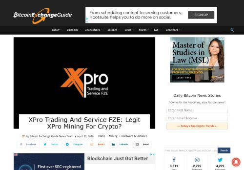 
                            8. XPro Trading and Service FZE Review: Legit XPro Mining For Crypto?