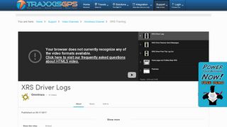 
                            11. XRS Driver Logs - | TRAXXIS GPS Solutions