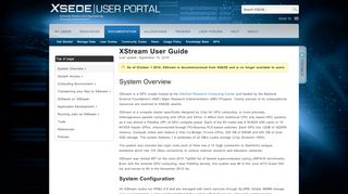 
                            13. XSEDE User Portal | Stanford XStream