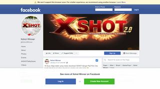 
                            7. Xshot Winner - Posts | Facebook