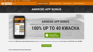 
                            8. Xsportsbet.com | Xtreme Android App Bonus