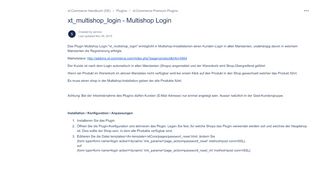 
                            5. xt_multishop_login - Multishop Login - xt:Commerce Handbuch (DE ...