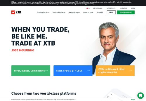 
                            12. XTB: Forex, Commodities, Indices, Cryptos, ETFs - CFD Broker