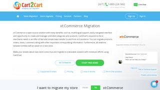 
                            8. xt:Commerce - Cart2Cart