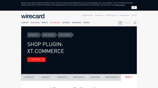 
                            7. xt:Commerce Shop System | Wirecard CEE