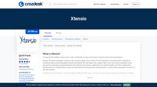 
                            4. Xtensio Reviews, Pricing and Alternatives | Crozdesk