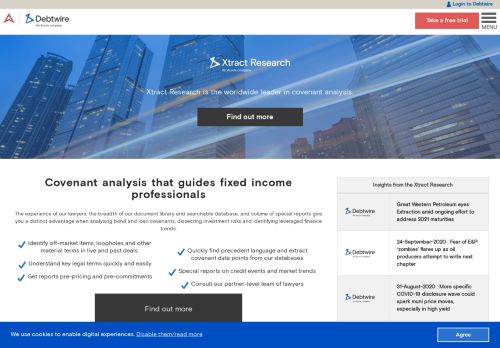 
                            10. Xtract Research | Debtwire