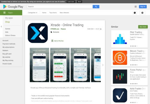 
                            2. Xtrade - Online CFD Trading - Aplikasi di Google Play