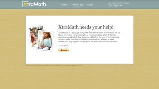 
                            2. XtraMath - Donate