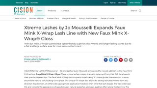 
                            6. Xtreme Lashes by Jo Mousselli Expands Faux Mink X-Wrap Lash Line ...