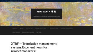 
                            7. XTRF — Translation management system: Excellent news for project ...