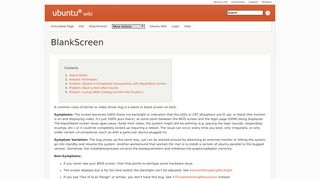 
                            11. X/Troubleshooting/BlankScreen - Ubuntu Wiki