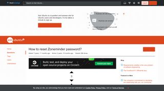 
                            7. xubuntu - How to reset Zoneminder password? - Ask Ubuntu