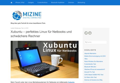 
                            8. Xubuntu – perfektes Linux für Netbooks und schwächere Rechner ...