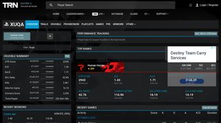 
                            8. Xuqa - Profile Overview - Destiny Tracker