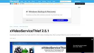 
                            6. xVideoServiceThief 2.5.1 - Audio, Video & Photo - Downloads ...