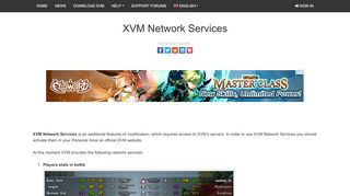 
                            3. XVM Network Services