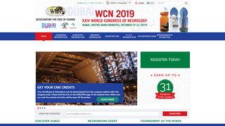 
                            11. XXIV World Congress of Neurology, Dubai 2019 - WCN 2019