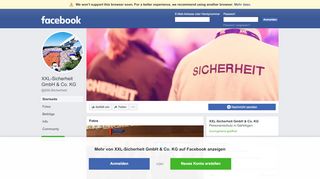 
                            10. XXL-Sicherheit GmbH & Co. KG - Startseite | Facebook