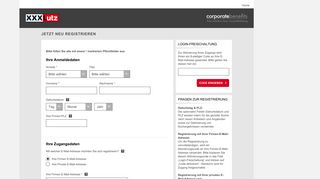 
                            2. XXXL Möbelhäuser | Registrierung