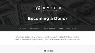 
                            2. Xytex - Become a Donor with Xytex!