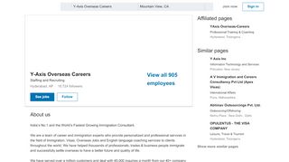 
                            5. Y-Axis Overseas Careers | LinkedIn