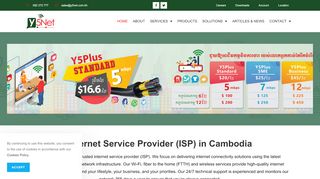 
                            10. Y5Net - Cambodian Internet Service Provider (ISP)