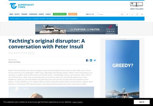 
                            9. Yachting's original disruptor: A conversation with Peter Insull