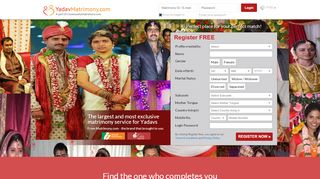 
                            3. Yadav Matrimony - The No. 1 Matrimony Site for Yadavs ...