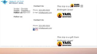 
                            12. Yael Adventures: Free Birthight Israel trips