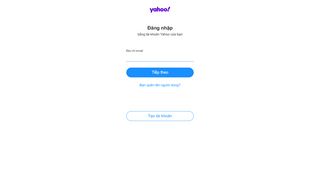 
                            1. Yahoo - đăng nhập