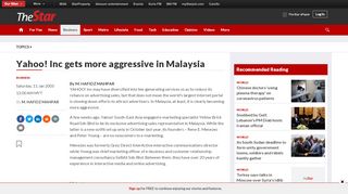 
                            10. Yahoo! Inc gets more aggressive in Malaysia - Business News | The ...