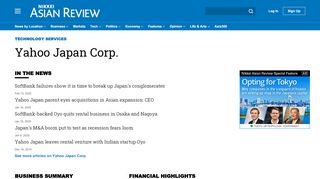 
                            13. Yahoo Japan Corp. - Nikkei Asian Review