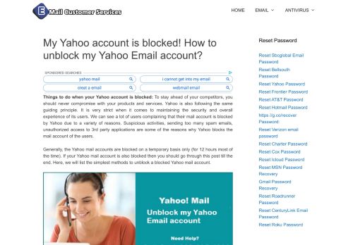 
                            8. Yahoo Mail Account Blocked 1-833-410-5666 Why www.Yahoo.com ...