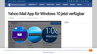 
                            7. Yahoo Mail App für Windows 10 jetzt verfügbar | WindowsUnited