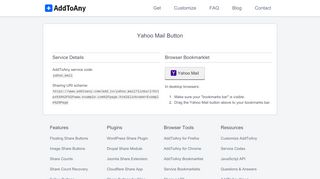 
                            7. Yahoo Mail Button - AddToAny