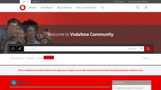 
                            1. Yahoo Mail - Community home - Vodafone forum