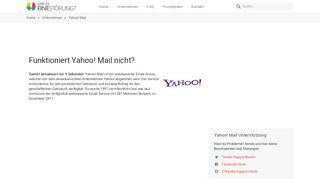 
                            7. Yahoo! Mail funktioniert nicht? Aktueller Status und Probleme - Gibt es ...