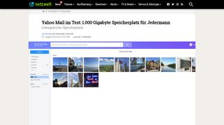 
                            4. Yahoo Mail im Test: 1.000 Gigabyte Speicherplatz für Jedermann ...