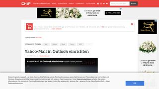 
                            12. Yahoo-Mail in Outlook einrichten - CHIP